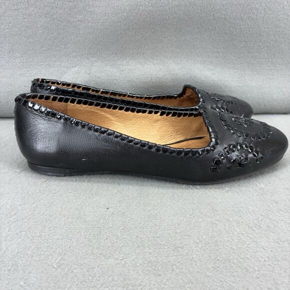 Jack Rodgers Waverly Black Shoes Women’s Size 6.5 - Picture 4 of 11